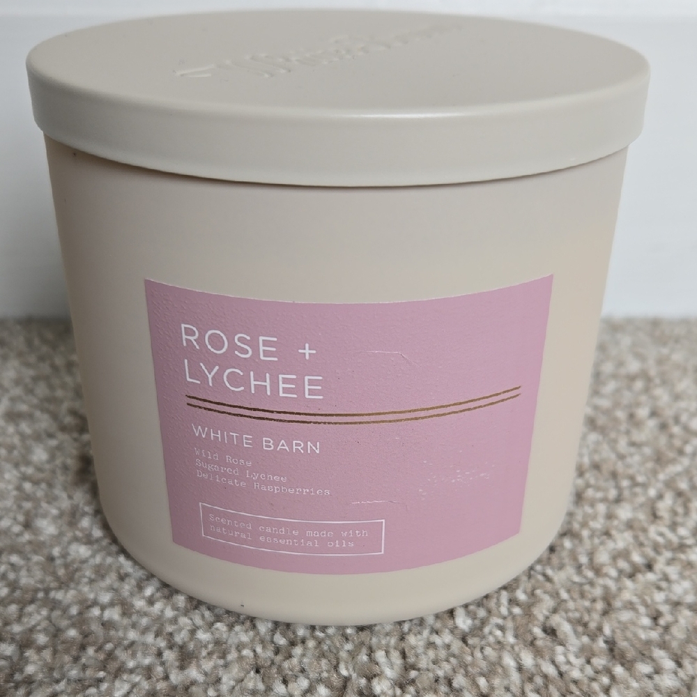 Rose + Lychee Candle